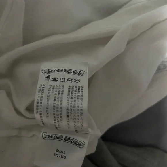 White chrome hearts long sleeves